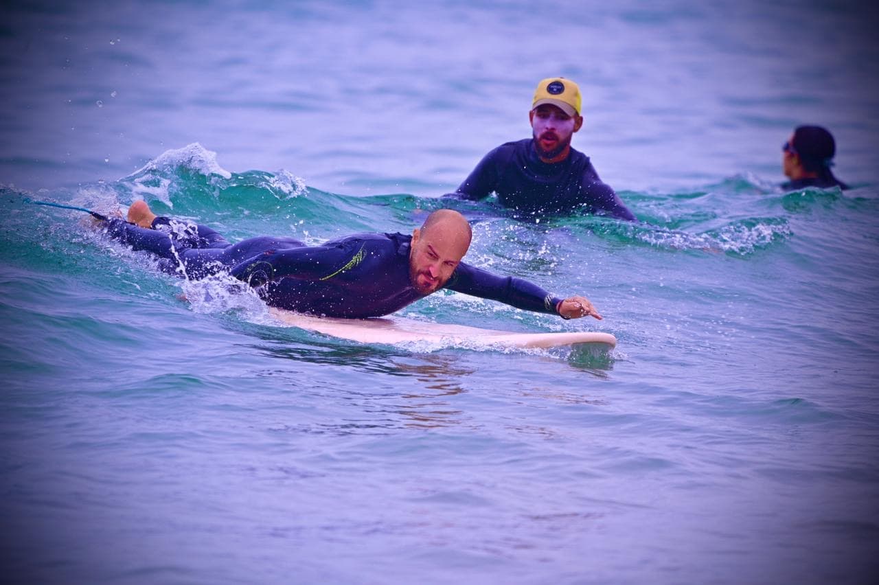 Surf lesson in Taghazout